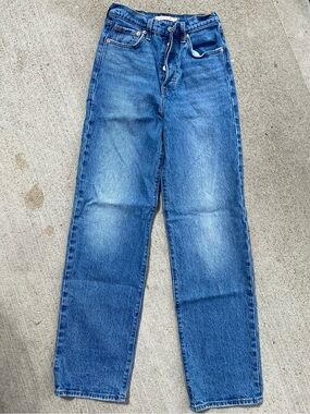 Levi's ribcage straight ankle jeans